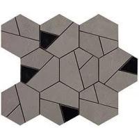 Мозаика Boost Smoke Mosaico Hex Black