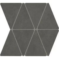 Мозаика Boost Natural Coal Mosaico Rhombus Matt