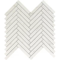 Декор Marvel Stone Carrara Pure Herringbone Wall 30x30,5