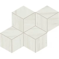Мозаика Marvel Stone Bianco Dolomite Mosaico Esagono Lapp