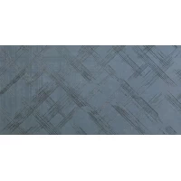 Декор Bloom Metal Blue Silver Inserto 80x160