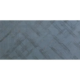 Декор Bloom Metal Blue Silver Inserto 80x160