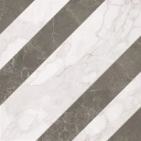 Декор Roma Righe Calacatta Imperiale Matt Inserto 60x60
