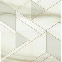 Декор Charme Advance Wall Project Cremo Inserto Golden Line 40x80