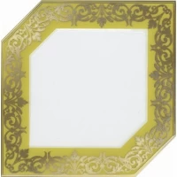 Декор Клемансо оливковый 15x15