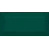Плитка Клемансо зеленый грань 7,4x15