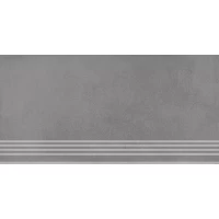 Ступень Мирабо серый обрезной 30x60