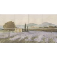 Панно Пикарди Лавандовое поле (из 8-ми плиток) 30x60