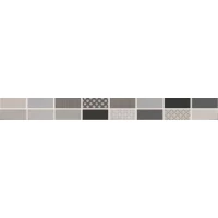 Бордюр Fiori Grigio металлизированный 6,5x60