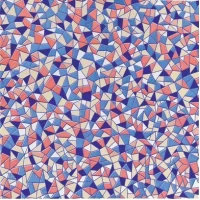 Плитка Гауди напольная многоцветная 33x33