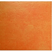 Плитка Универсальная напольная оранжевая 33x33