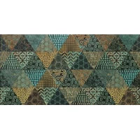 Декор Margot Dekor green geo 30,8x60,8