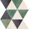 Tubadzin Мозаика Margot Mozaika green 