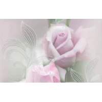 Декор Valentto Розовый свет 1 25x40