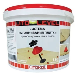 LITOLEVEL Система выравнивания плитки (150 компл.)