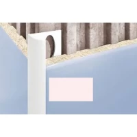 Профиль внешний 10 мм, светло-розовый 1x250