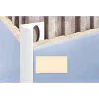 Профиль внешний 9 мм, слоновая кость 0,9x250