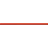 Uniwersalna Listwa szklana Red 2,3x60