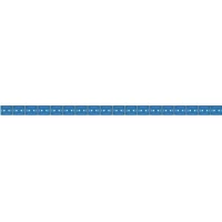Бордюр Разрезной Люстрированный Синий 1,3x25