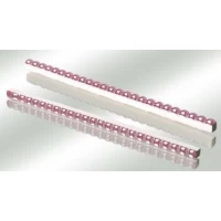 Бусинки розовые люстрированные 0,7x25
