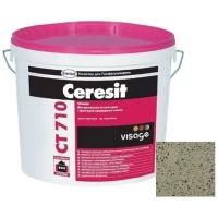 Visage СТ 710 Декоративная штукатурка с эффектом природного камня Гранит Malaga Cream (20 кг)