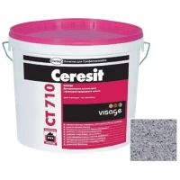Visage СТ 710 Декоративная штукатурка с эффектом природного камня Гранит Sardinia Grey (20 кг)