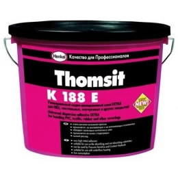 Клей Thomsit K 188E Extra Контактный водно-дисперсионный для ПВХ и каучуковых покрытий (12 кг)