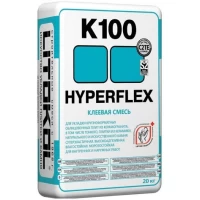 Клей HYPERFLEX K100 серый (20 кг)