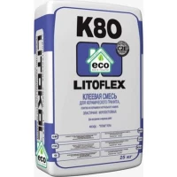 Клей LITOFLEX K80 ECO беспылевая (25 кг)