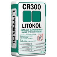 LITOKOL CR300 Смесь для выравнивания пола, стен и потолка (25 кг)