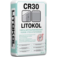 LITOKOL CR30 Смесь для выравнивания полов, стен и потолков (25 кг)