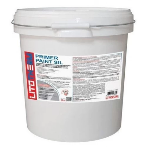 Litokol LITOTHERM PRIMER Paint Sil Фасадная грунтовка на силиконовой основе, прозрачный (20 кг) 