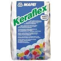 Клей Keraflex на цементной основе для керамической плитки и материалов из камня, белый (25 кг)