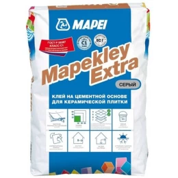 Клей Mapekley Extra на цементной основе для керамической плитки (25 кг)